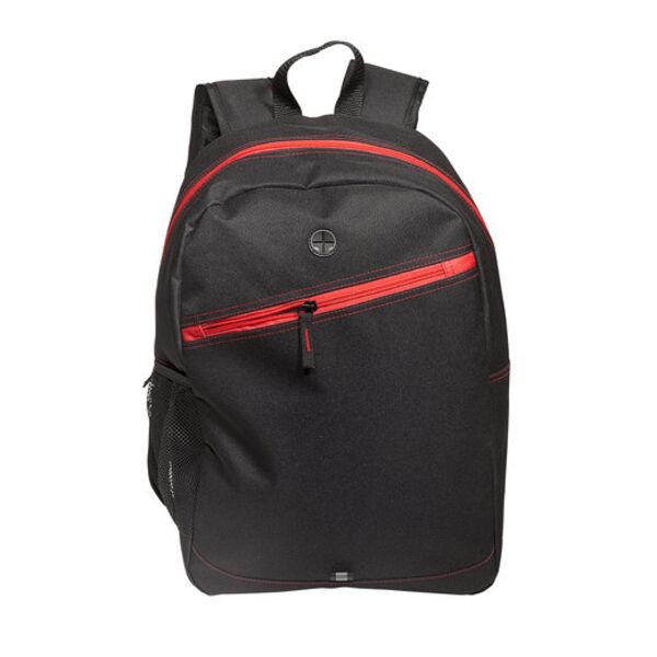 Front Zipper Color Laptop Backpack Thumbnail