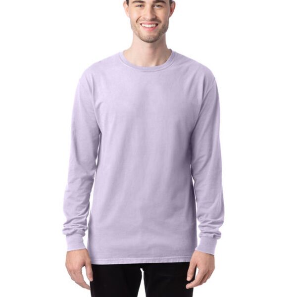 Unisex Garment-Dyed Long-Sleeve T-Shirt Thumbnail
