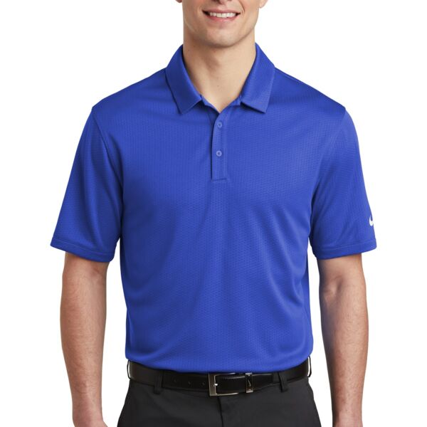 NIKE Dri FIT Hex Textured Polo Thumbnail