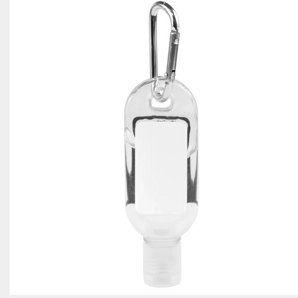SanGo L 1.8 oz Hand Sanitizer Antibacterial Gel in Flip-To With Carabiner Thumbnail