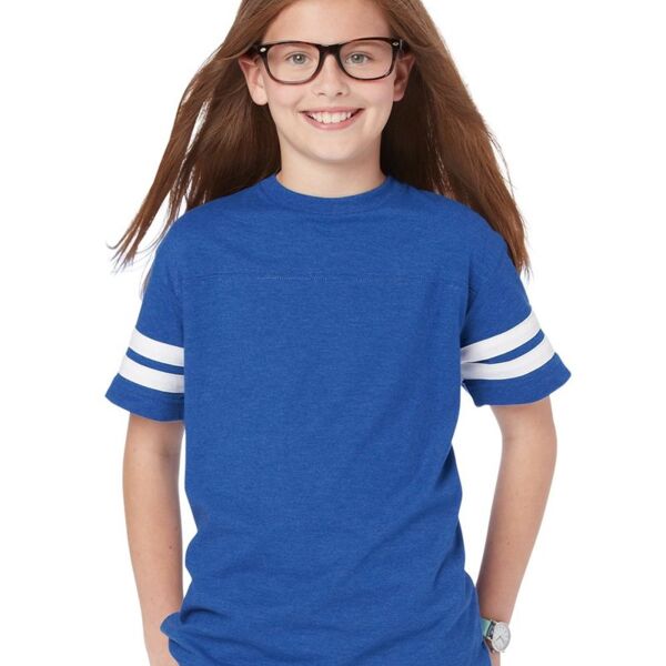 Vintage Youth Football T-Shirt Thumbnail