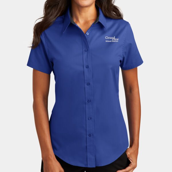 Ladies Short Sleeve Easy Care Shirt Thumbnail