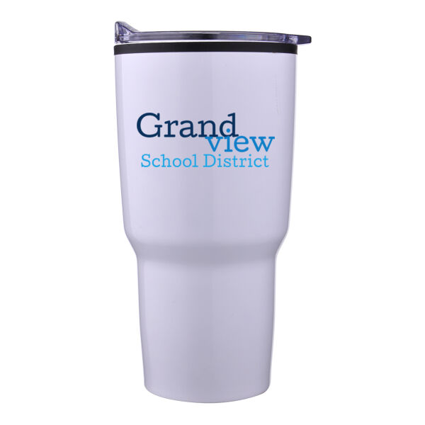 30 oz. Curved Body Tumbler W/ Lid Thumbnail