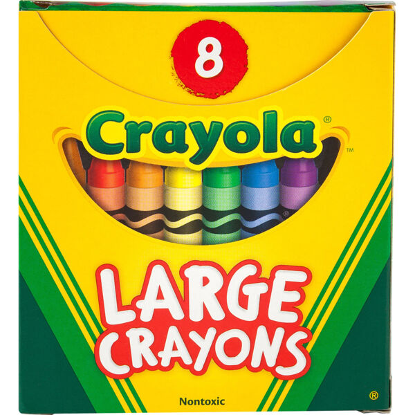 Crayola Large Crayons, Tuck Box Thumbnail
