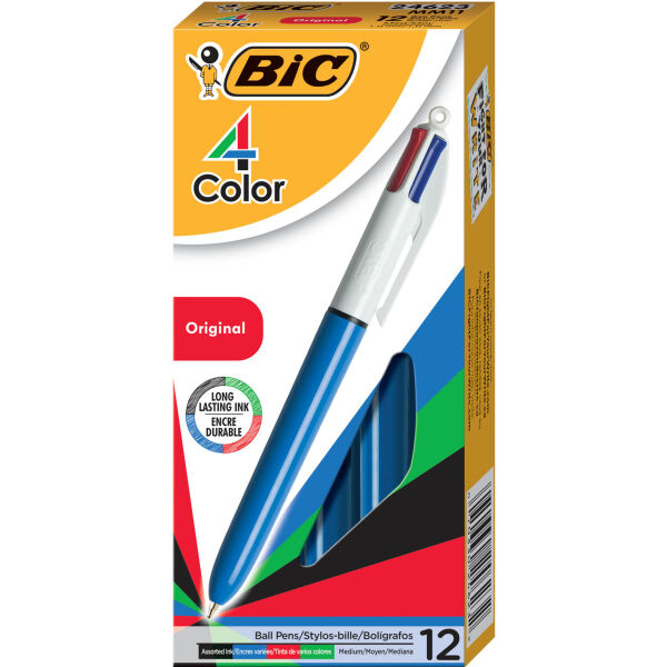 Bic 4-Color Ink Ballpoint Pen Thumbnail