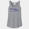 Ladies 5.4 Oz 100% Cotton Tank Top Thumbnail